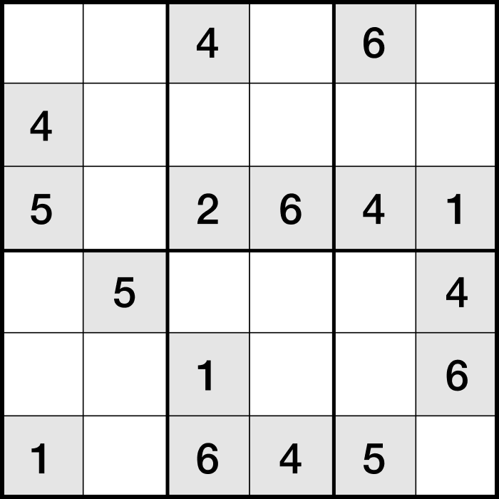 Mini Sudoku